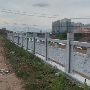 丹东 石材河道栏杆