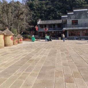 丹东仿古石铺装效果