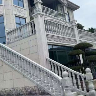 丹东 芝麻白别墅，栏杆