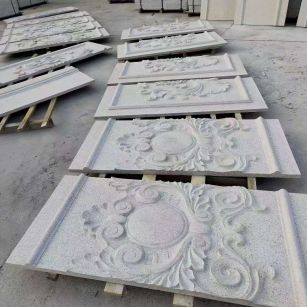 丹东 芝麻白干挂雕花板