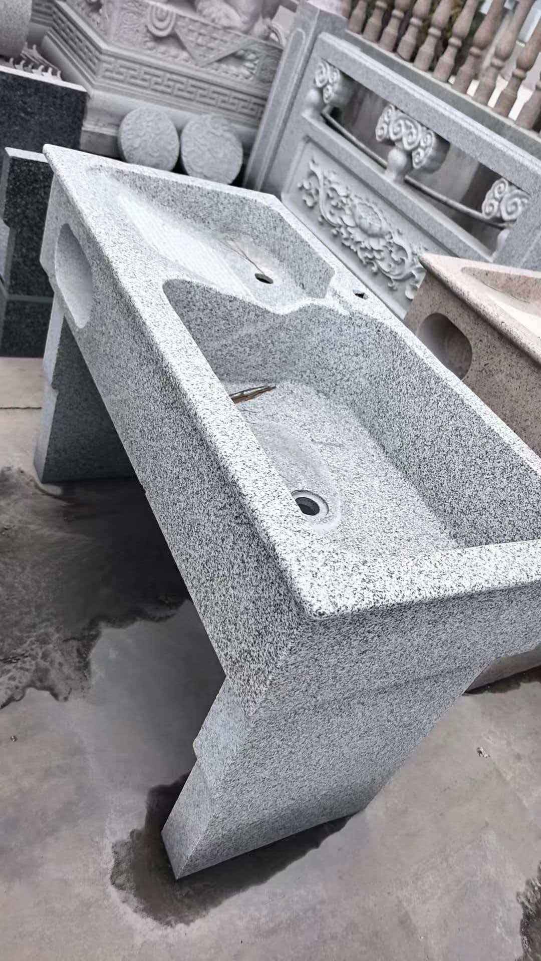 丹东 花岗岩石材洗手池，洗衣池