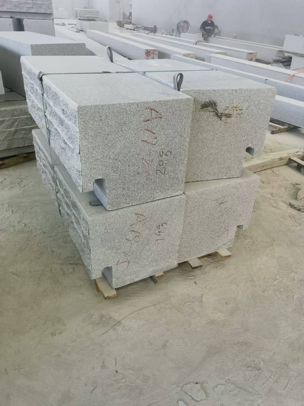 丹东 整石坐凳打包