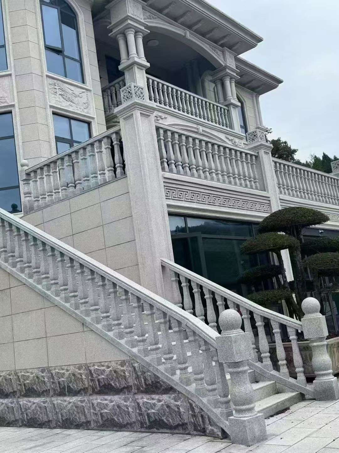 丹东 芝麻白别墅，栏杆