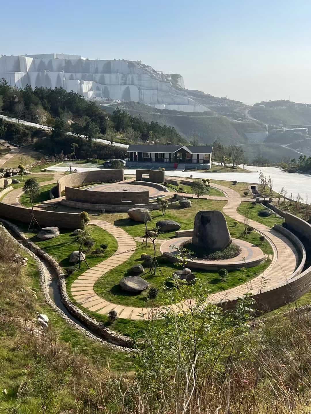 丹东仿古石铺装整体效果