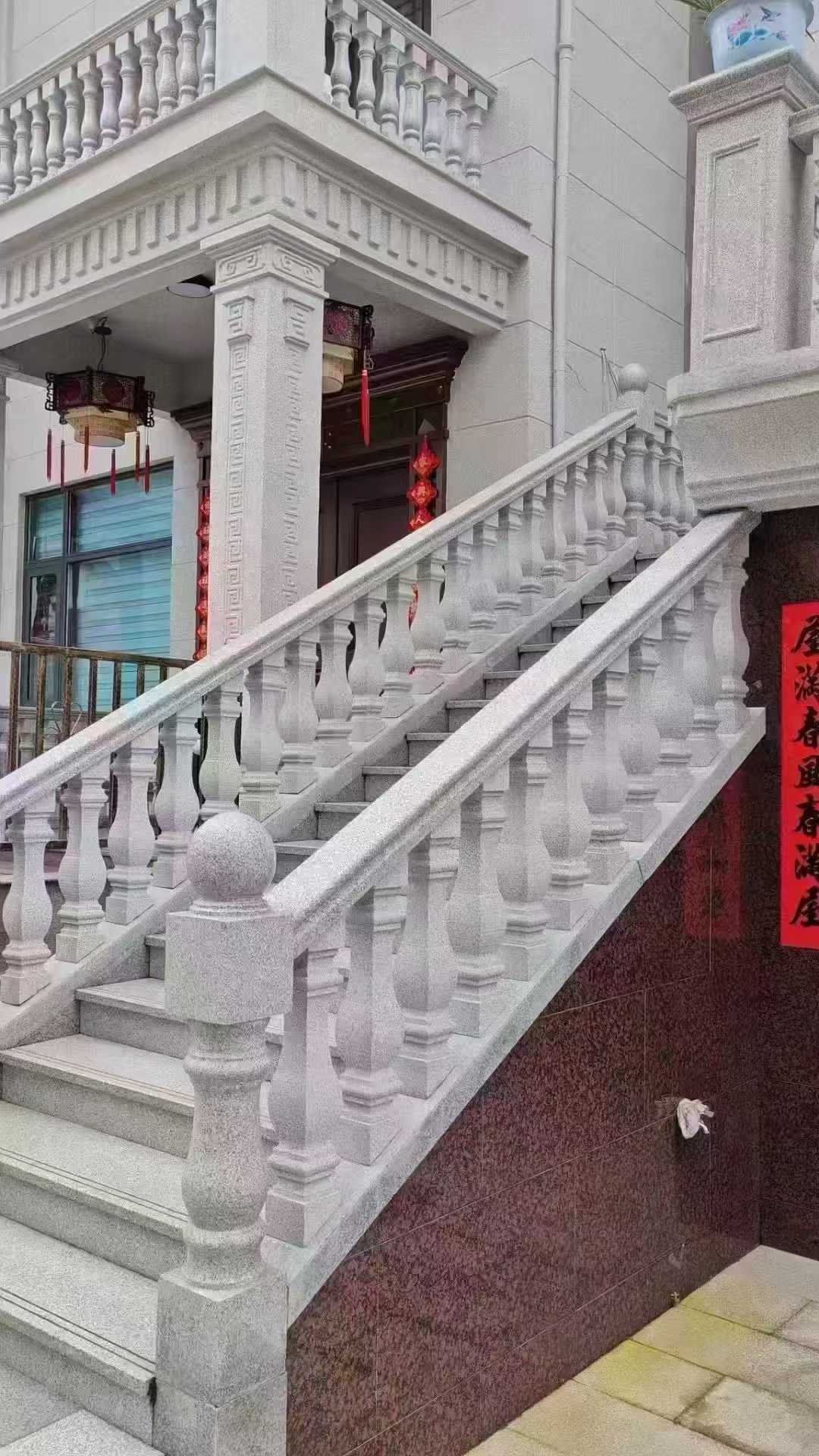 丹东 天然石材 阳台庭院护栏、栏杆