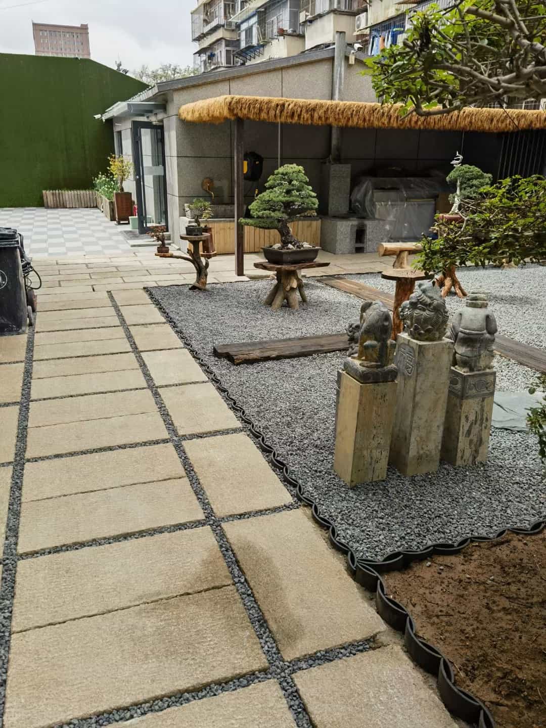 丹东仿古石铺装效果