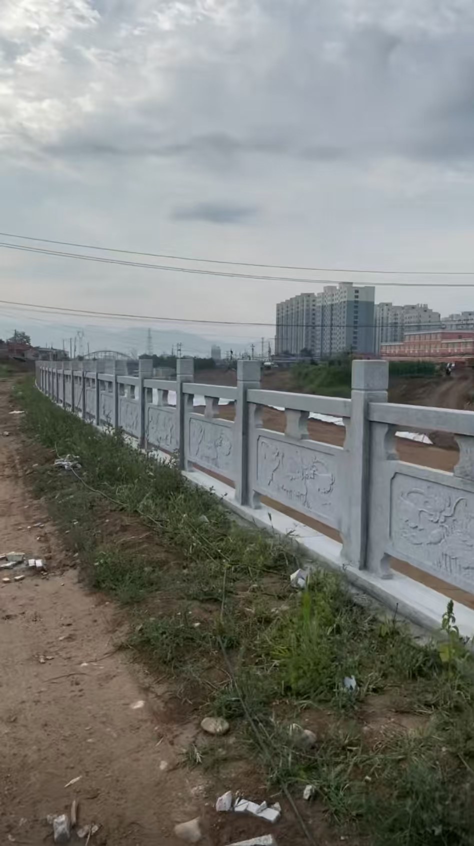 丹东 石材河道栏杆