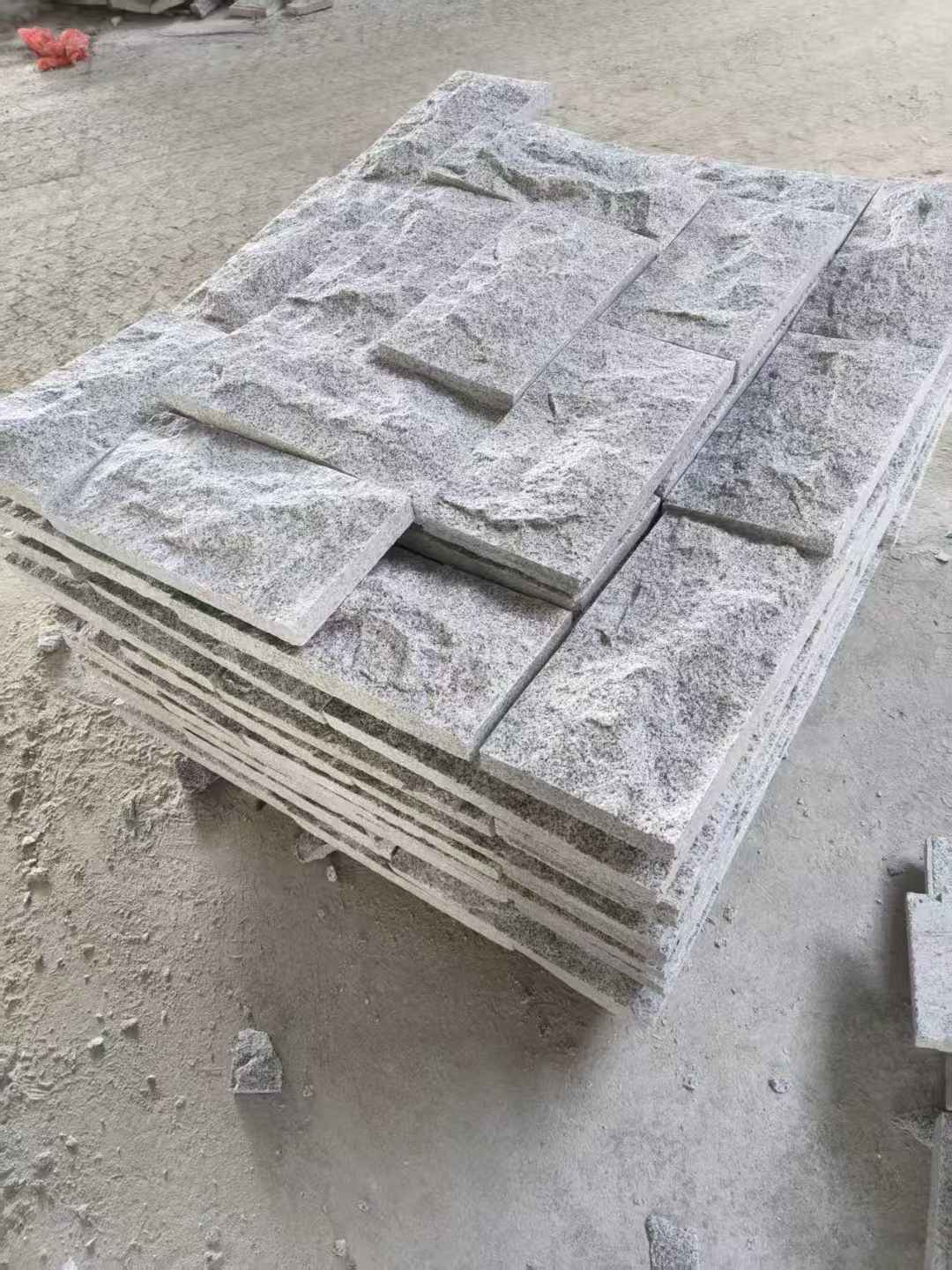 丹东 芝麻白蘑菇石、自然面