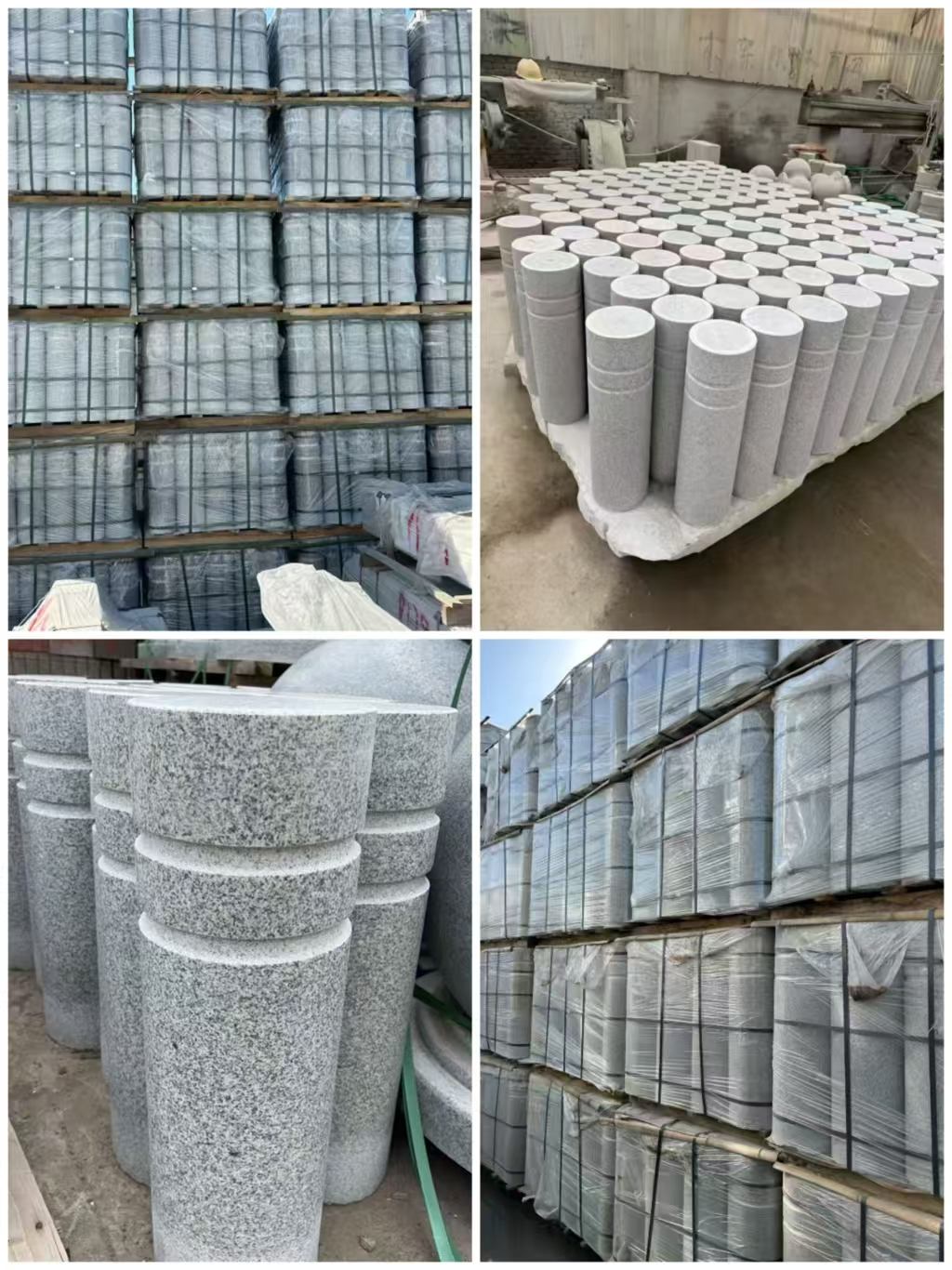 丹东 芝麻白花岗岩挡车柱、隔离柱多少钱